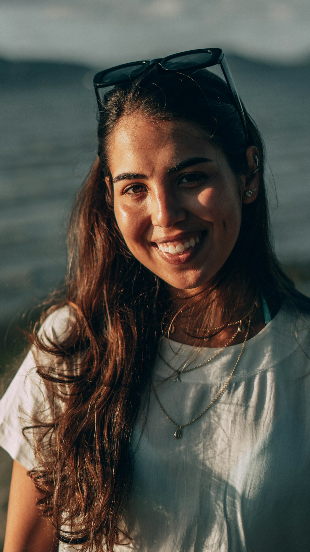 Portrait of a smiling young woman