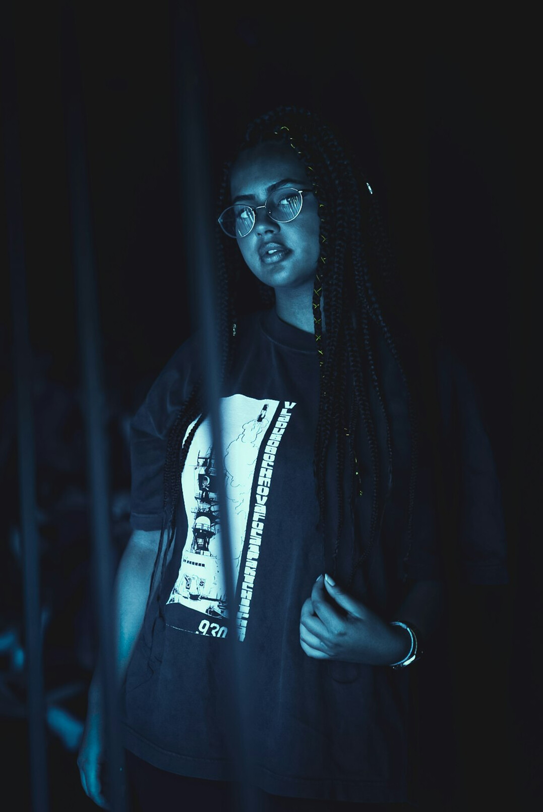 Portrait of a female technical producer